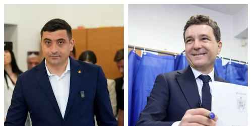 George Simion Nicusor Dan castigatori ai primului tur, 4 mai 2025  Foto Profimedia  Inquam Photostos, jpg