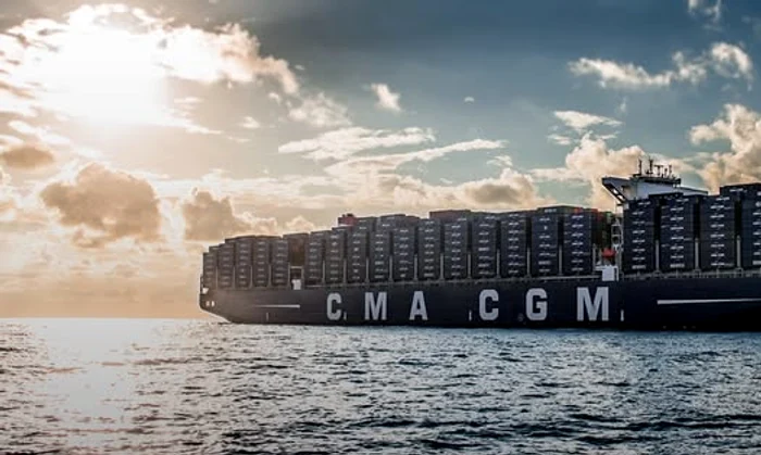 Navă a companiei franceze CMA CGM. FOTO arhivă FB CMA CGM