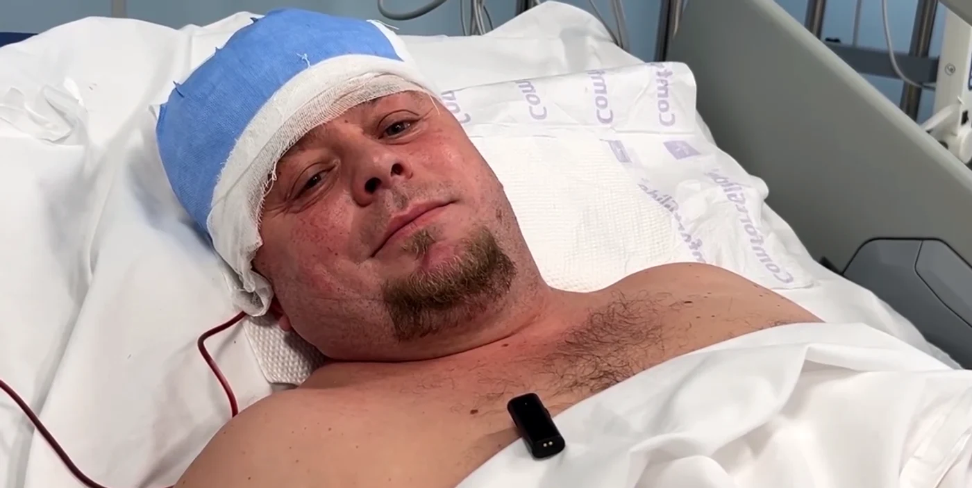 Constantin Sofrone, pacient Foto Arhiva Spitalului de Neurochirurgie din Iași