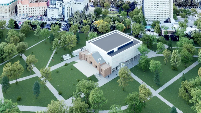 Proiectul de la Sala 2 a Teatrului Național din Timișoara FOTO TNT