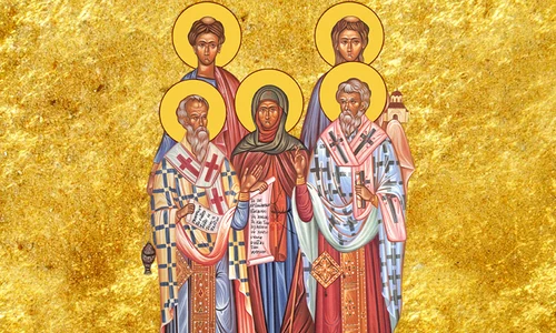 calendar ortodox 2021 28 iulie sfintii apostoli si diaconi prohor nicanor timon si parmena dintre cei 70 png