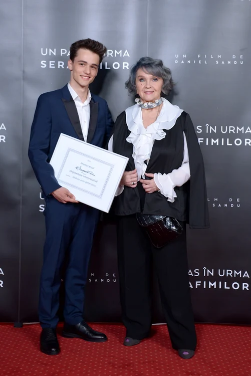 Actorul Ştefan Iancu alături de Margareta Pâslaru