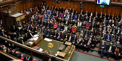 Volodimir Zelenski discurs in Camera Comunelor FOTO EPA-EFE