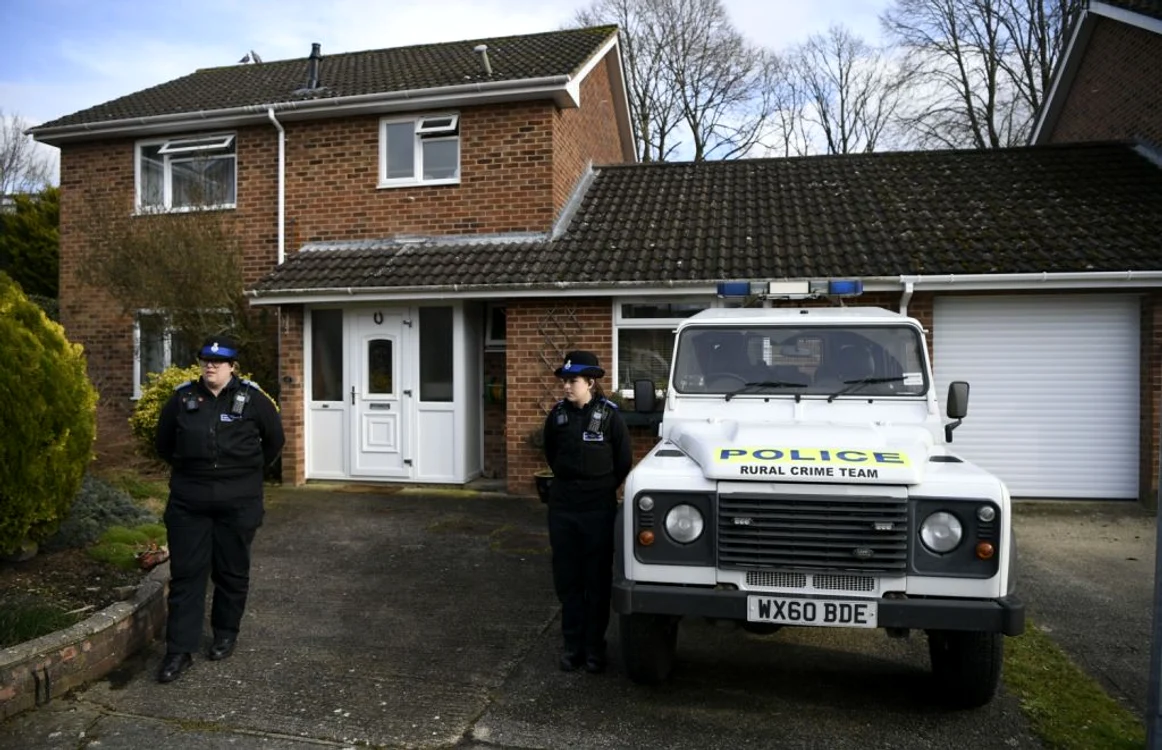 Locuinţa lui Serghei Skripal din Salisbury Foto: EPA/EFE