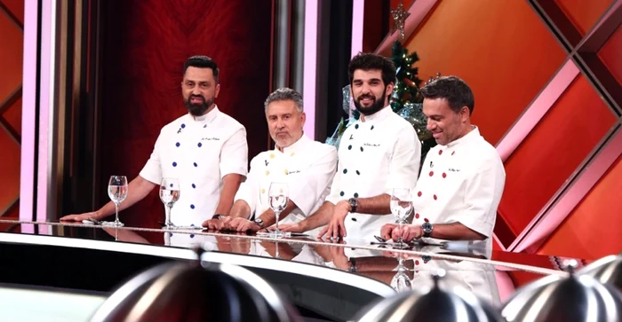 Cei patru jurați de la Chefi la cuțite foto: Antena 1