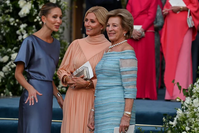 Prințesa Maria Olympia a Greciei, Prințesa Moștenitoare Marie Chantal a Greciei și fosta Regina Anne Marie a Greciei, Profimedia jpg