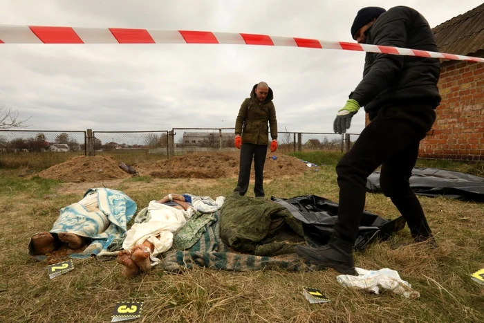 Rusia și Ucraina fac frecvent schimburi de cadavre FOTO Profimedia