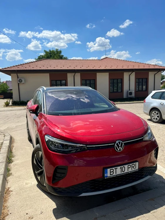 SUV-ul Primăriei Durneşti FOTO Primăria Durneşti