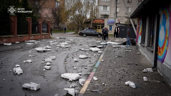 Atac rusesc în Ucraina. FOTO X Andrii Sîbiga