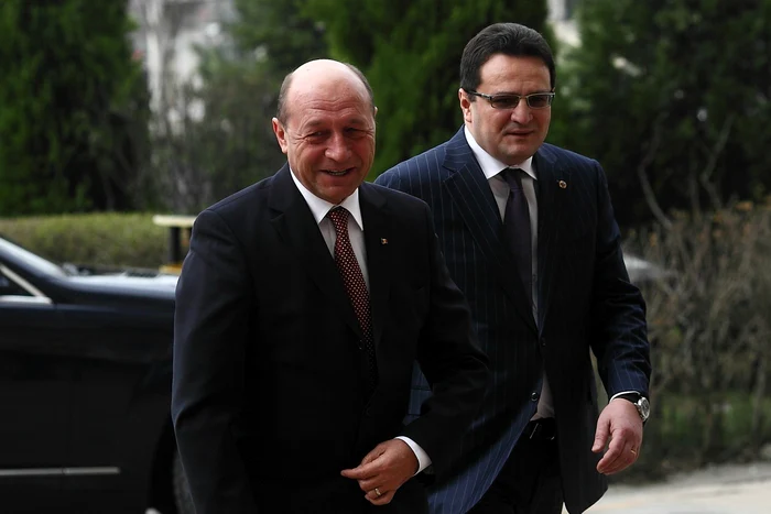 Traian Băsescu şi George Maior