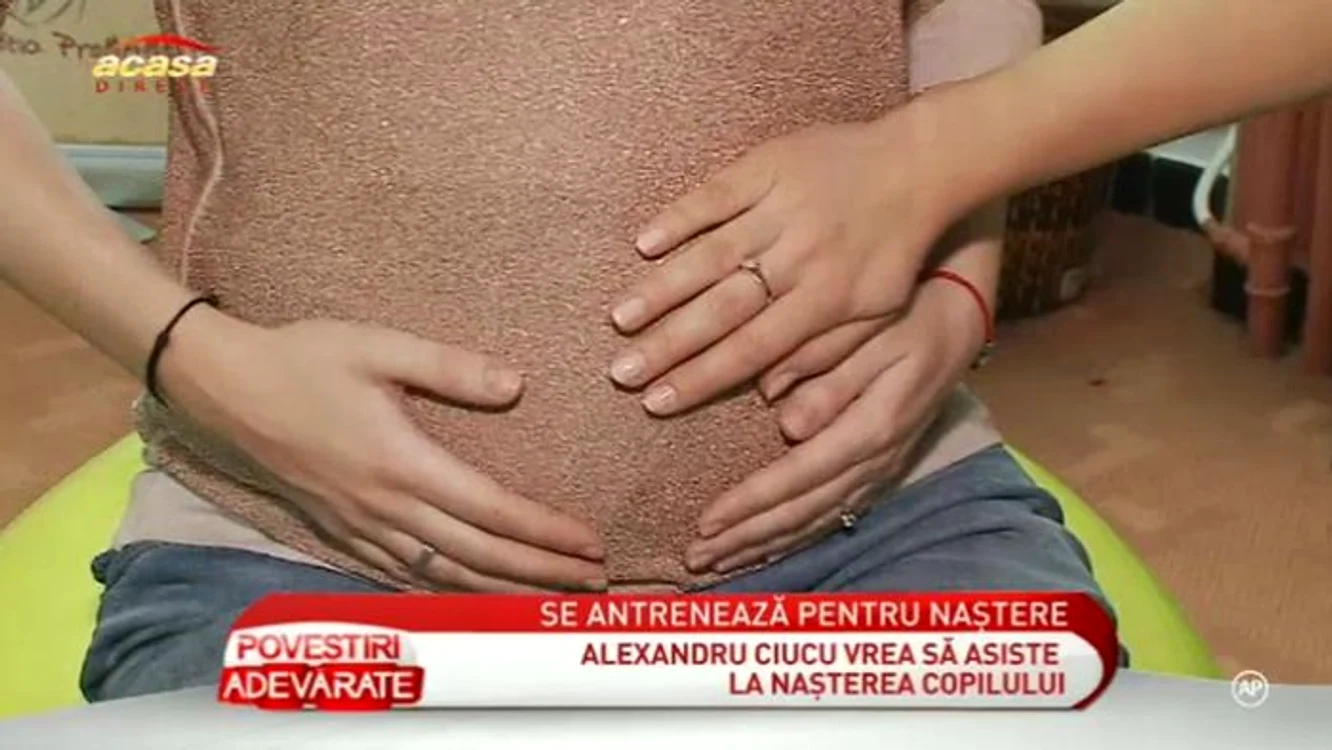 Alina Sorescu vrea să nască natural