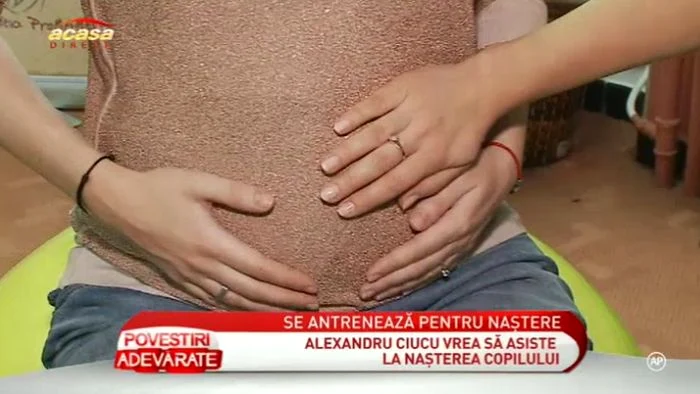 Alina Sorescu vrea să nască natural