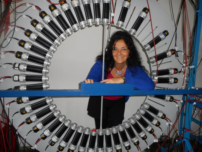 Un punct de cotitură în cariera Cătălinei a fost colaborarea cu CERN. FOTO: Arhivă personală