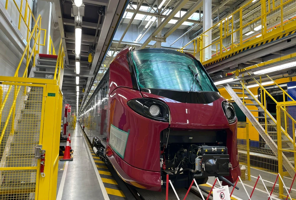 Trenul electric va ajunge în curând în România FOTO: Ionel Scrioșteanu
