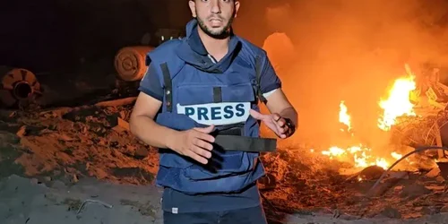 cinci jurnalisti ucisi in urma unui atac israelian reporterul Anas al-Sharif foto X 
