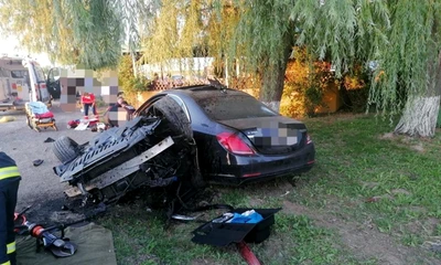 slobozia accident grav pe dn2 FOTO ISU Ialomita