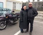 Mircea Panaitescu motociclist la 90 ani şi Margareta Moraru din Constanţa cu motocicleta Ural 750 cu ataş Foto Sînziana Ionescu