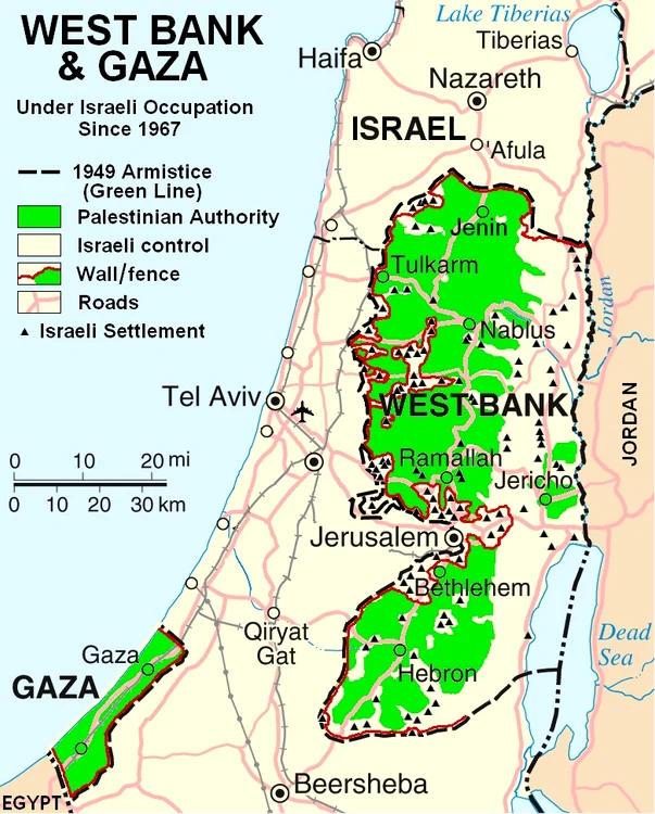 Teritoriile ocupate de palestinieni
