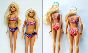 Iată diferența între Barbie anorexică și Barbie cu forme  jpeg
