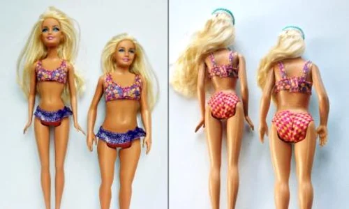 Iată diferența între Barbie anorexică și Barbie cu forme  jpeg