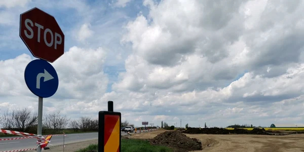 Se construieşte infrastructura rutieră pentru noul IKEA de la Timişoara FOTO Ş.Both