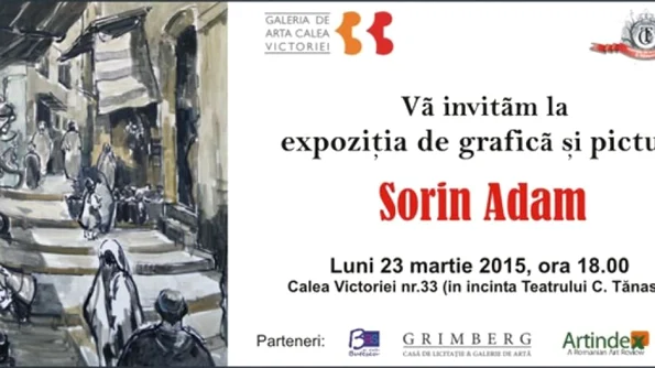 Expozitie de grafică şi pictură Sorin Adam la Bucureşti jpeg