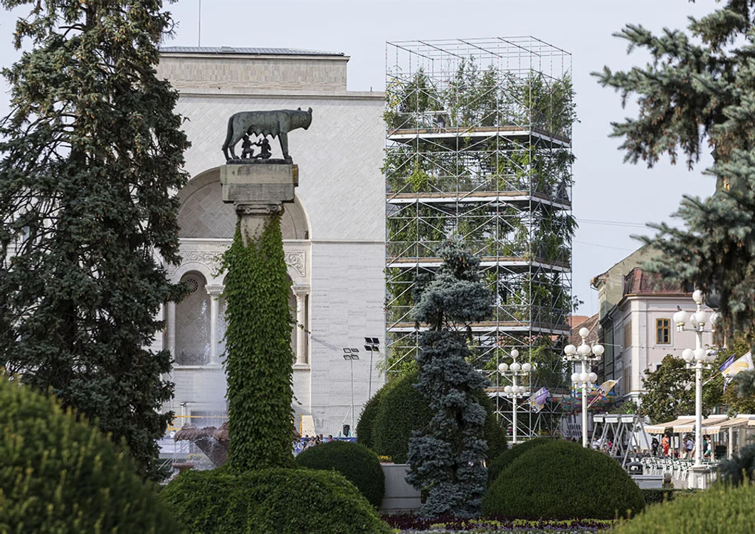 Turnul-pepiniera din Timișoara FOTO Lucian Ghinițoiu