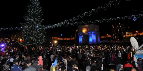 Sărbătorile de iarnă au fost inaugurate la 1 decembrie