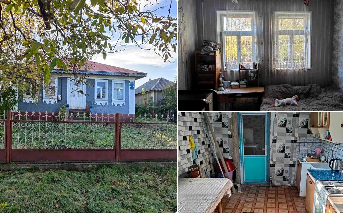 O casă din Răcăria, Rîșcani, vândută cu 8.000 de euro. Foto: Mă mut la țară - Moldova. Facebook