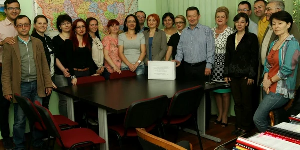 echipa de la Direcţia Managementul Proiectelor din cadrul CJ Sălaj