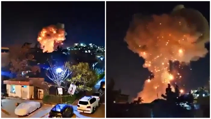 Mai mulți oameni ar fi fost răniți. FOTO: colaj X/@ArmedUpdat1947