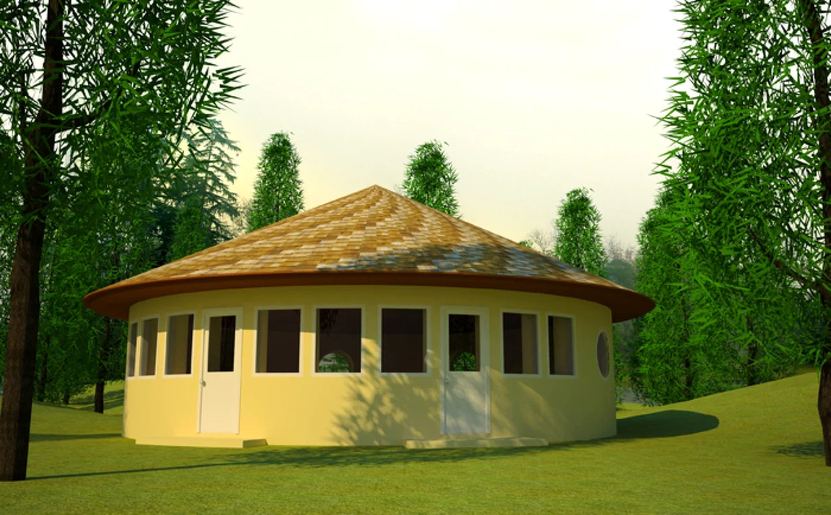 proiecte de case rotunde FOTO strawbaleplans.wordpress.com