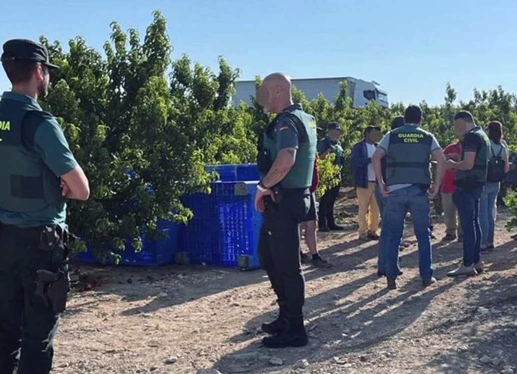 Garda Civilă i-a eliberat pe români FOTO: Garda Civilă