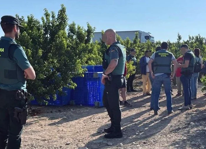 Garda Civilă i-a eliberat pe români FOTO: Garda Civilă