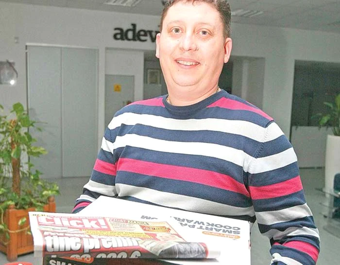 
    Florentin Condilă a câştigat un set cu trei vase de gătit  