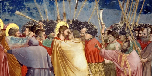 Giotto   Scrovegni    31    Kiss of Judas jpg
