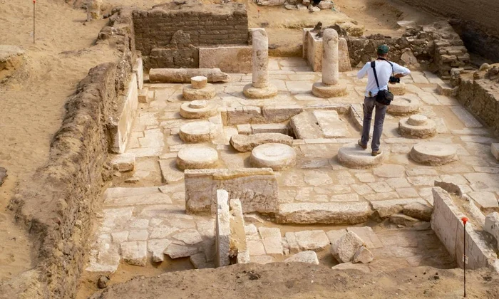 Un mormânt vechi de 3.000 de ani, descoperit în necropola Saqqara (foto: Facebook / Ministry of Tourism and Antiquities)
