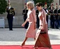 Regina Suthida a Thailandei și Brigitte Macron la Palatul Elysee. FOTO: Profimedia