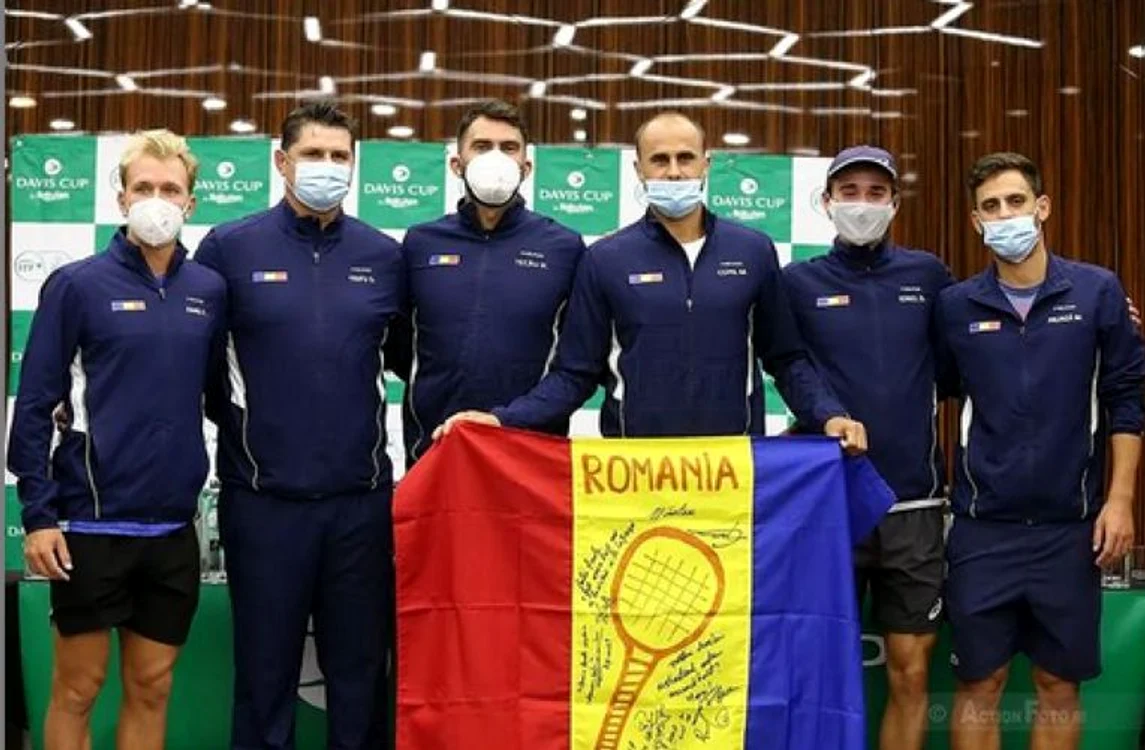 
    Echipa de Cupa Davis a României pentru meciul cu PortugaliaFOTO: Instagram/ Horia Tecău  