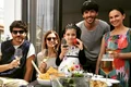 Postacard de la Barcelona cu familia prezentatoarei de la ProTV