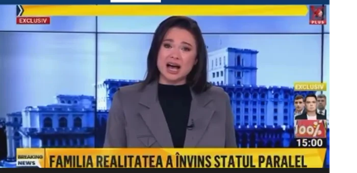 Ana Maria Păcuraru. FOTO Captură video Realitatea Plus