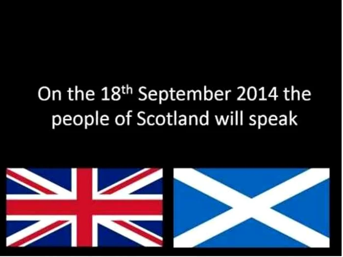 Scoţienii vor decide săptămâna viitoare dacă vor rămâne în Regatul Unit sau dacă vor un stat independent
