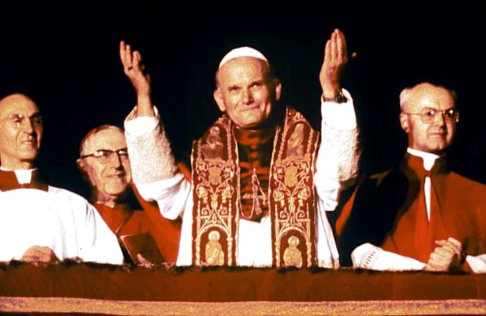 Papa Ioan Paul al -II-lea FOTO Facebook Tadeusz M.