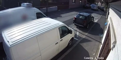 Şofer fugar, prins şi luat pe sus de poliţişti după o urmărire ca în filme