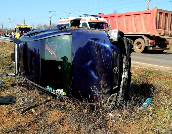 O femeie de 48 ani a murit în accident FOTO: martor