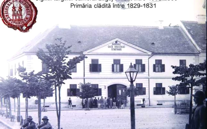 Primăria din Lugoj, construită între anii 1829 - 1831 FOTO Oliviu Gaidoş