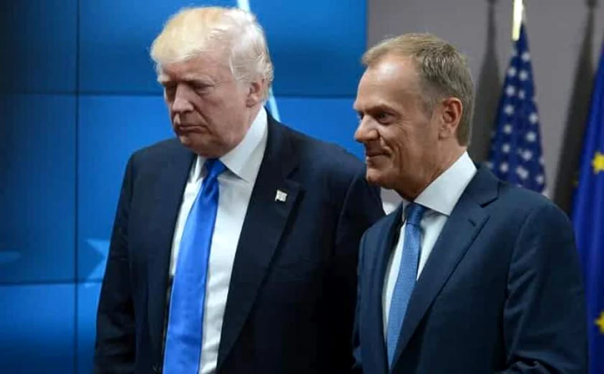
    Au existat tensiuni între Donald Trump şi Emmanuel Macron Foto:GettyImages   