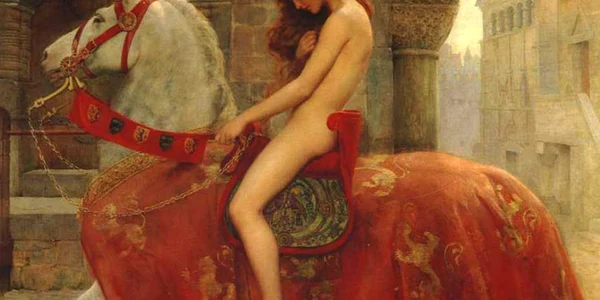 Lady Godiva pictura John Collier FOTO wikimedia.org