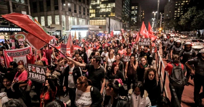 Manifestatie pro-Rousseff la Sao Paulo