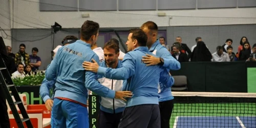 Echipa de tenis a României la Cupa Davis Sursă foto frt.ro